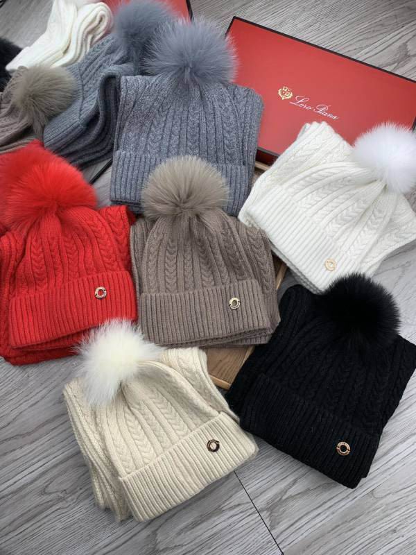 Loro Piana scarf hat hm06